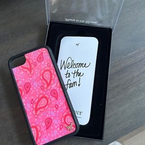 Wildflower Pink Paisley Phone Case